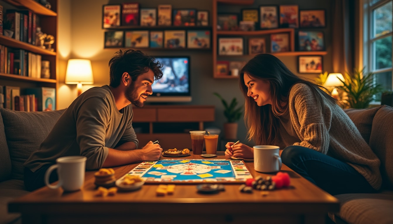 découvrez l'univers des jeux de société à deux, où compétition et complémentarité s'entrelacent pour offrir des moments de divertissement uniques. explorez des stratégies, partagez des rires et renforcez votre complicité à travers des jeux variés adaptés à toutes les envies.
